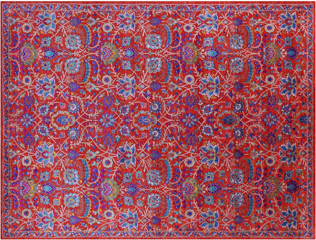 Persian Tabriz Handmade Wool & Silk Rug - Manhattan Rugs