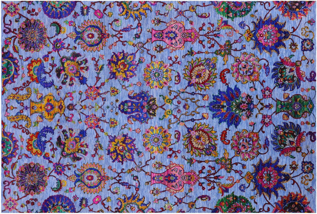 Persian Tabriz Wool & Silk Handmade Rug - Manhattan Rugs