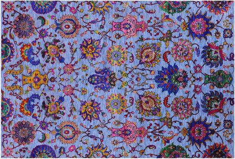 Persian Tabriz Wool & Silk Handmade Rug - Manhattan Rugs