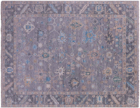 Turkish Oushak Hand Knotted Wool Rug - Manhattan Rugs