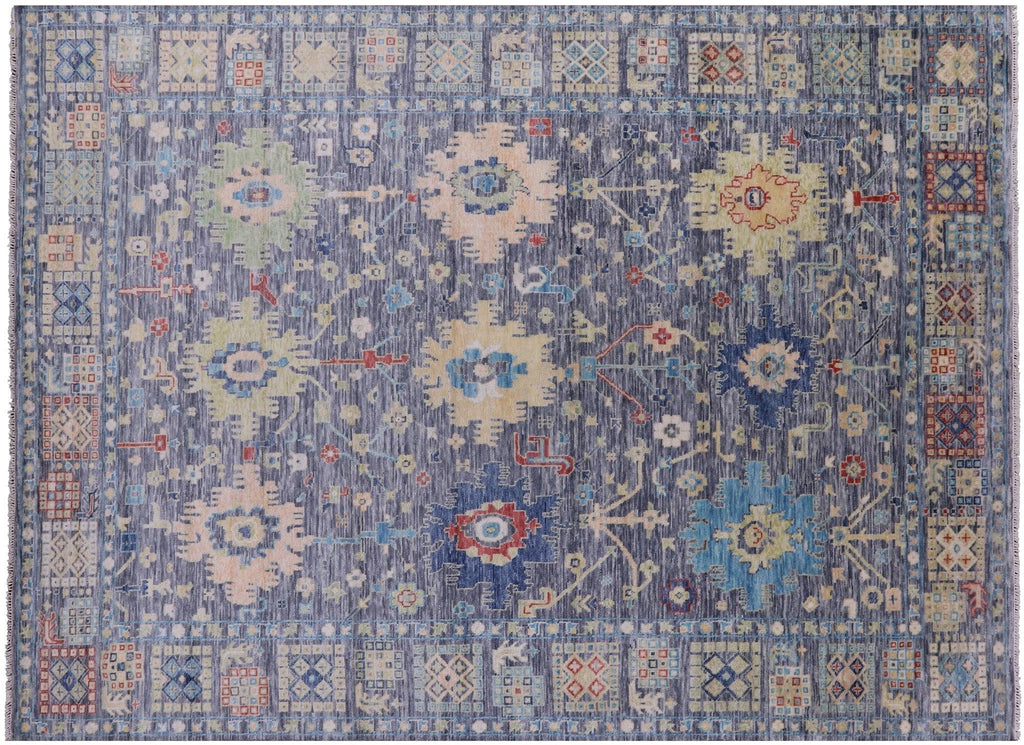 Turkish Oushak Hand Knotted Wool Rug - Manhattan Rugs