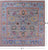 Square Turkish Oushak Hand Knotted Wool Rug - Manhattan Rugs