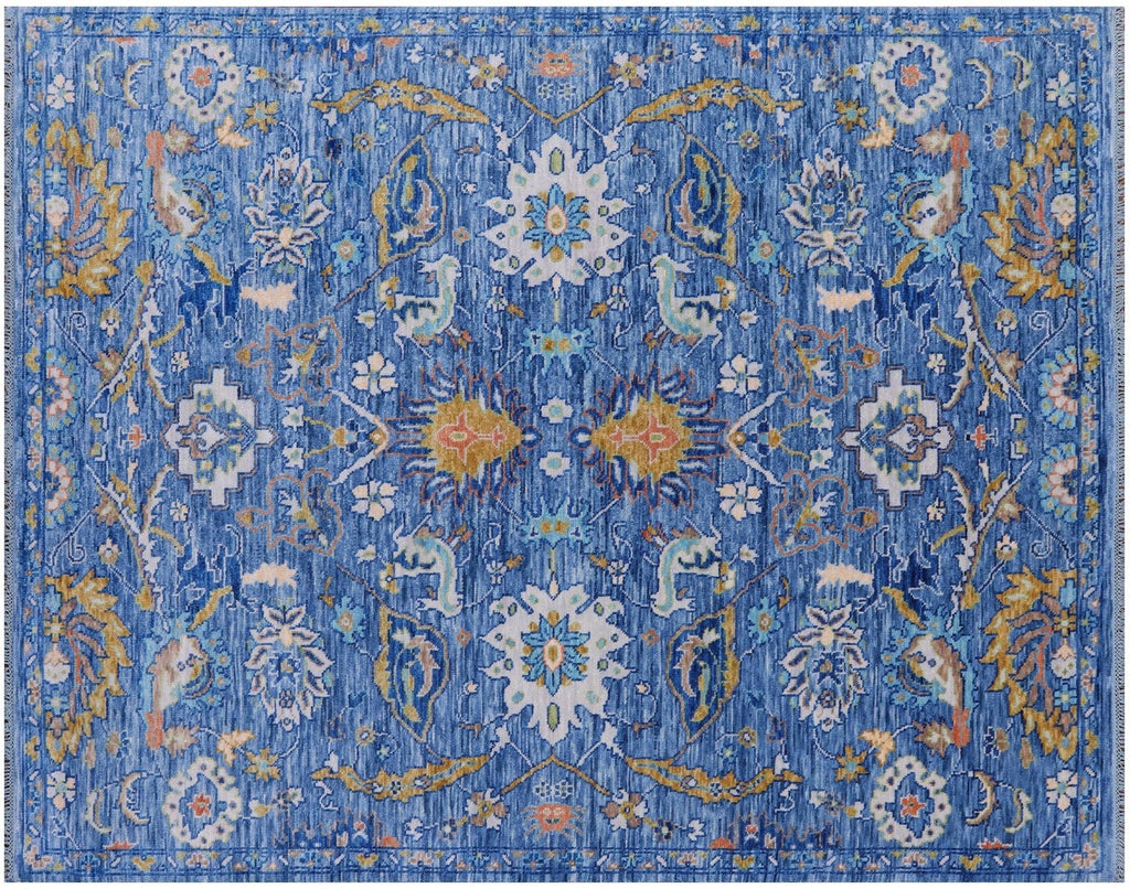 Handmade Turkish Oushak Wool Rug - Manhattan Rugs