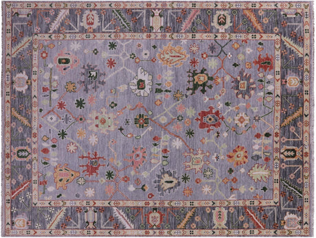 Hand Knotted Turkish Oushak Wool Rug - Manhattan Rugs