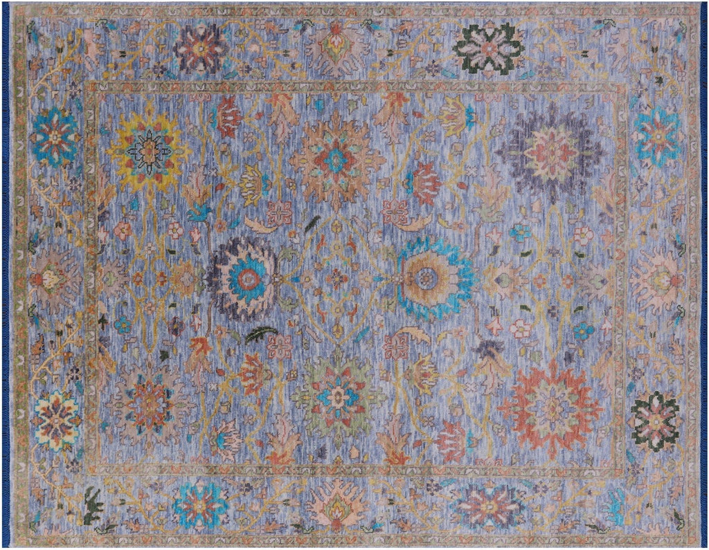 Turkish Oushak Hand Knotted Wool Rug - Manhattan Rugs