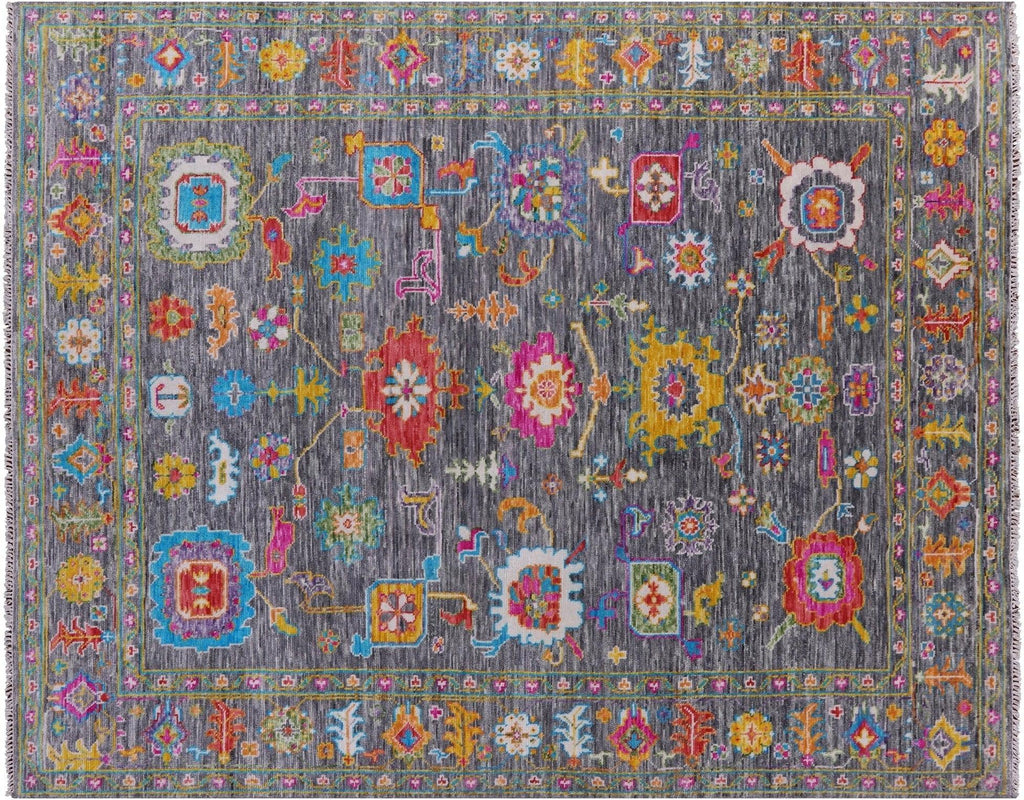 Turkish Oushak Handmade Wool Rug - Manhattan Rugs