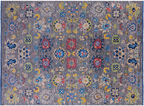 Turkish Oushak Hand Knotted Wool Rug - Manhattan Rugs