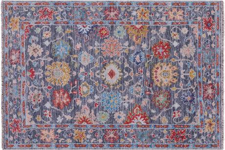 Turkish Oushak Handmade Wool Rug - Manhattan Rugs