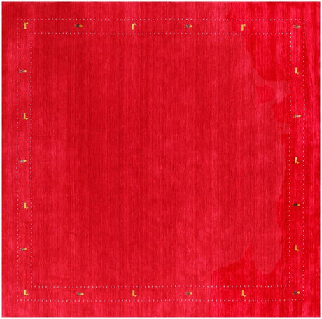 Square Persian Gabbeh Hand Knotted Wool Rug - Manhattan Rugs