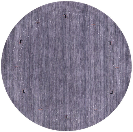 Round Hand Knotted Wool Persian Gabbeh Rug - Manhattan Rugs