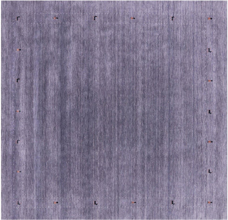 Square Persian Gabbeh Hand Knotted Wool Rug - Manhattan Rugs