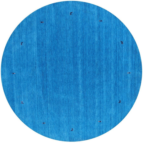 Round Hand Knotted Persian Gabbeh Rug - Manhattan Rugs