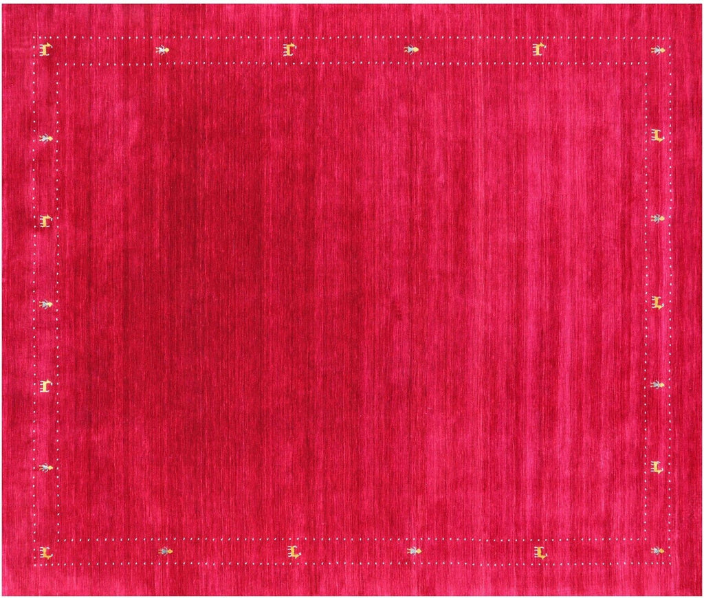 Hand Knotted Wool Persian Gabbeh Rug - Manhattan Rugs