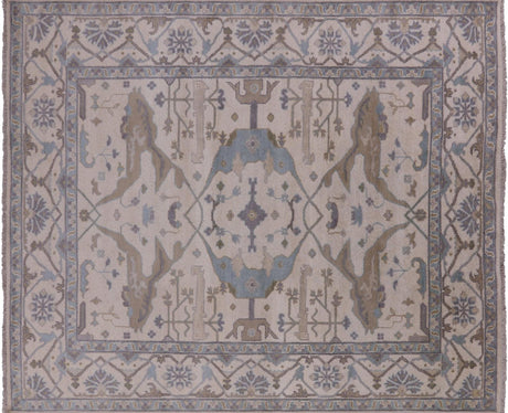 Oushak Handmade Wool Area Rug - Manhattan Rugs