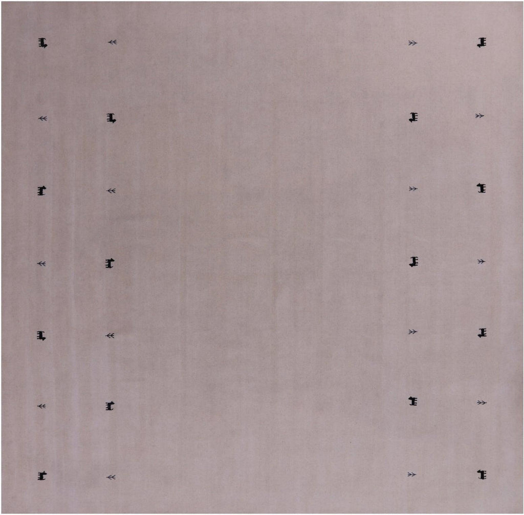 Square Handmade Persian Gabbeh Wool Rug - Manhattan Rugs