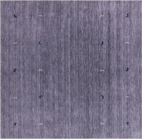 Square Hand Knotted Persian Gabbeh Wool Rug - Manhattan Rugs