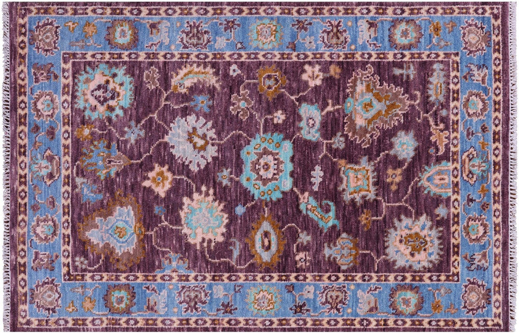 Handmade Turkish Oushak Wool Rug - Manhattan Rugs