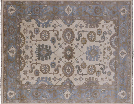 Turkish Oushak Handmade Wool Rug - Manhattan Rugs
