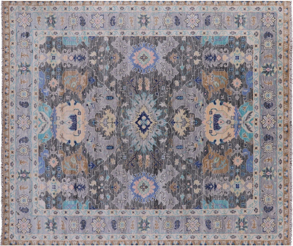 Turkish Oushak Hand Knotted Wool Rug - Manhattan Rugs