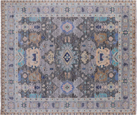 Turkish Oushak Hand Knotted Wool Rug - Manhattan Rugs