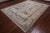 Ivory Turkish Oushak Handmade Wool Area Rug 8' 11" X 11' 10" - Q1539