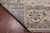 Ivory Turkish Oushak Handmade Wool Area Rug 8' 11" X 11' 10" - Q1539