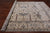 Ivory Turkish Oushak Handmade Wool Area Rug 8' 11" X 11' 10" - Q1539