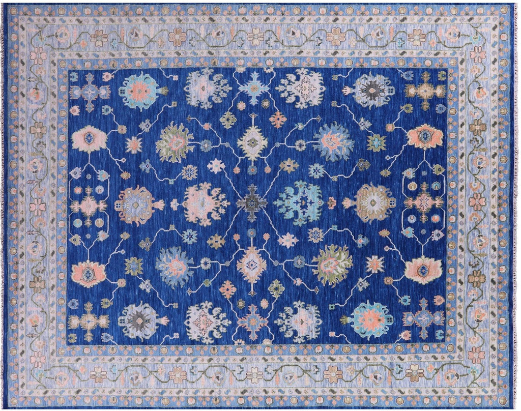 Handmade Turkish Oushak Wool Rug - Manhattan Rugs