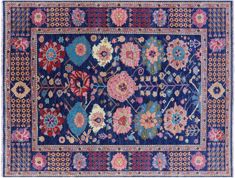 Hand-Knotted Turkish Oushak Wool Rug - Manhattan Rugs