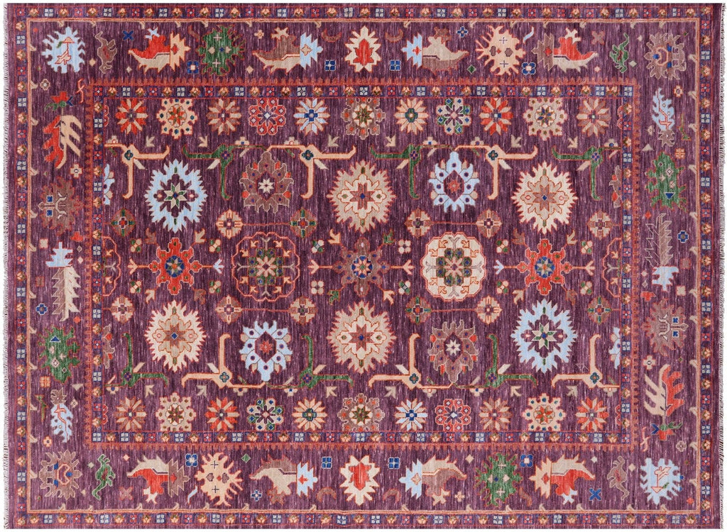 Turkish Oushak Hand Knotted Wool Rug - Manhattan Rugs