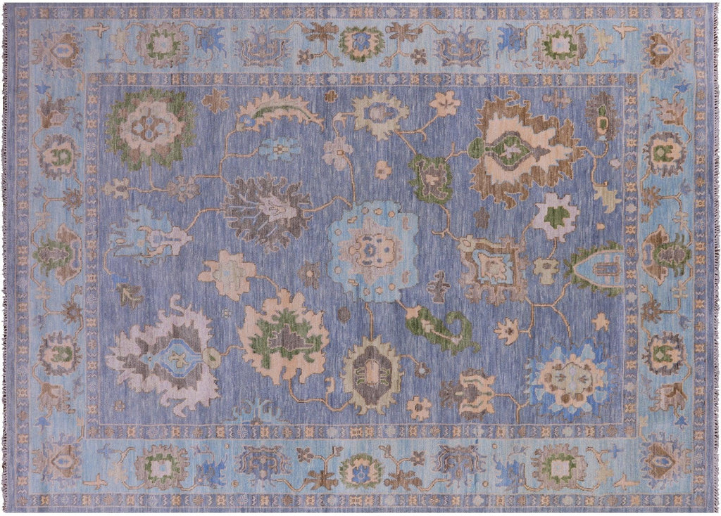 Handmade Turkish Oushak Wool Rug - Manhattan Rugs