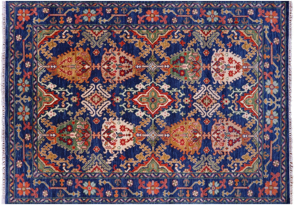 Turkish Oushak Hand-Knotted Wool Rug - Manhattan Rugs