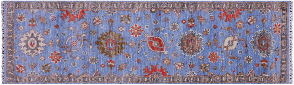 Runner Turkish Oushak Handmade Wool Rug - Manhattan Rugs