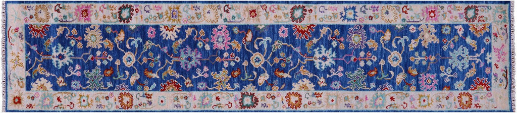 Runner Handmade Turkish Oushak Wool Rug - Manhattan Rugs