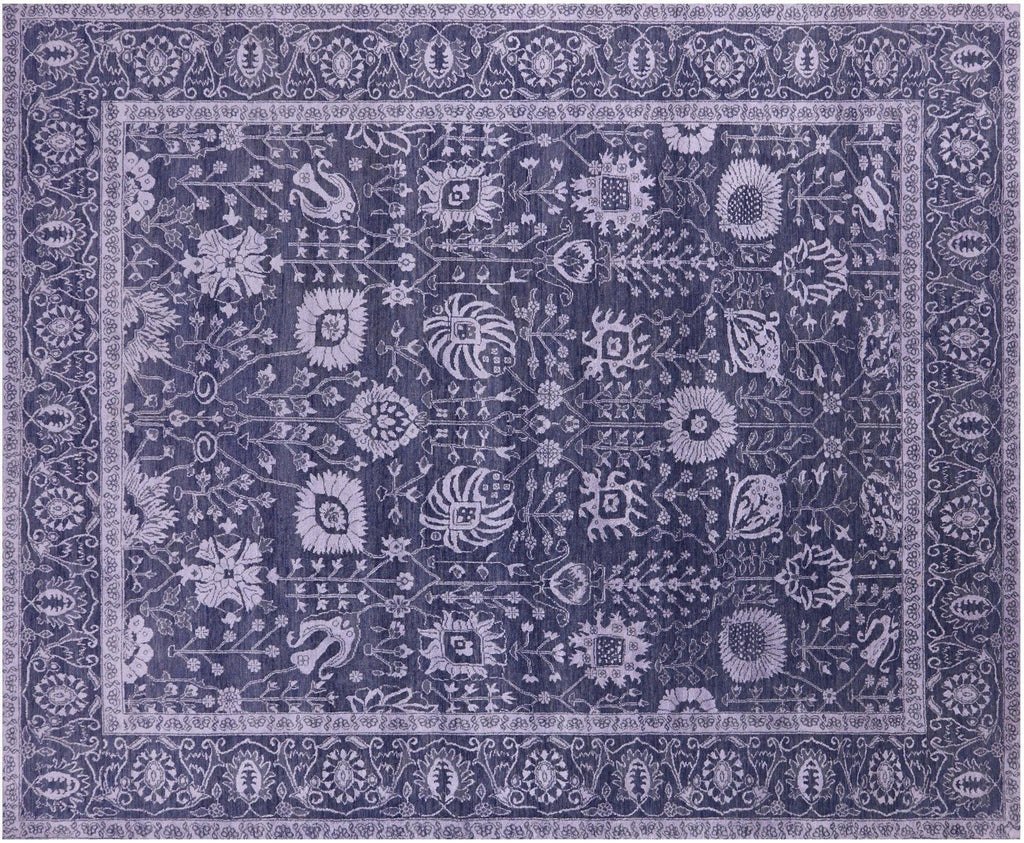 Persian Tabriz Wool & Silk Hand Knotted Rug - Manhattan Rugs
