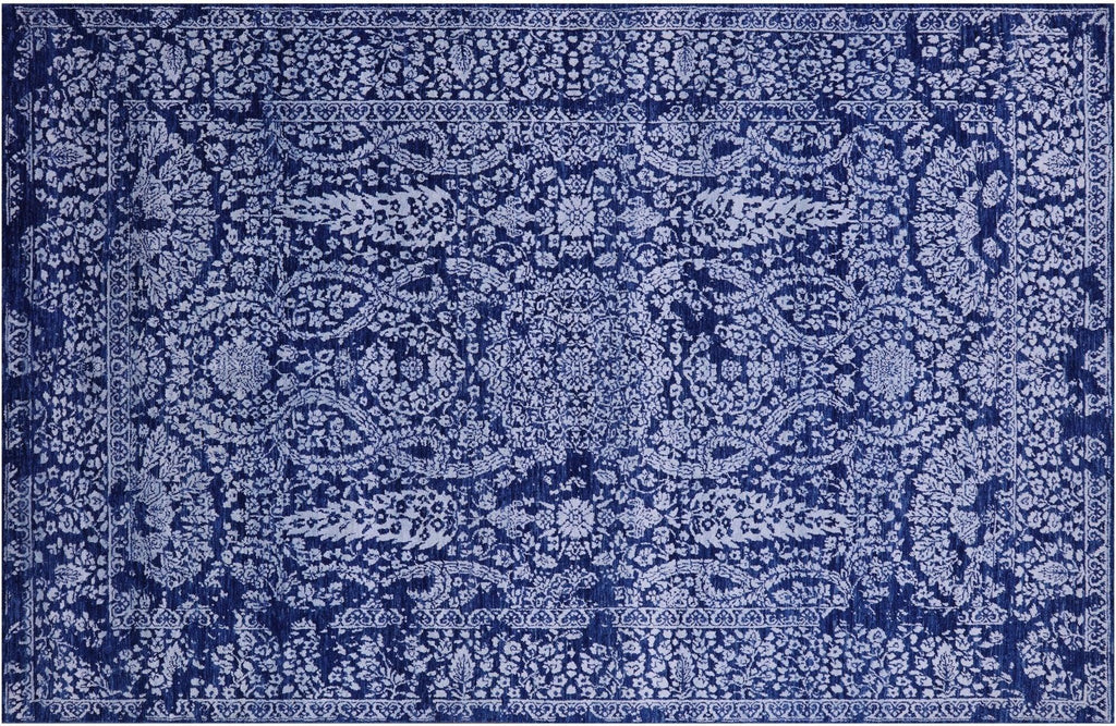 Wool & Silk Persian Hand Knotted Rug - Manhattan Rugs