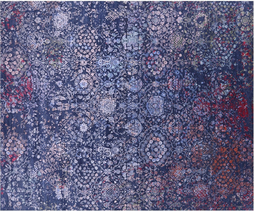 Modern Handmade Wool & Silk Rug - Manhattan Rugs