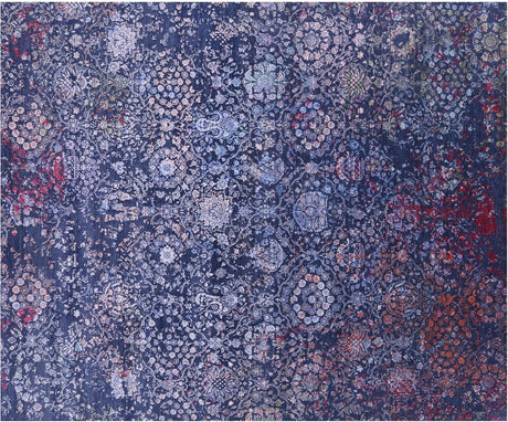 Modern Handmade Wool & Silk Rug - Manhattan Rugs