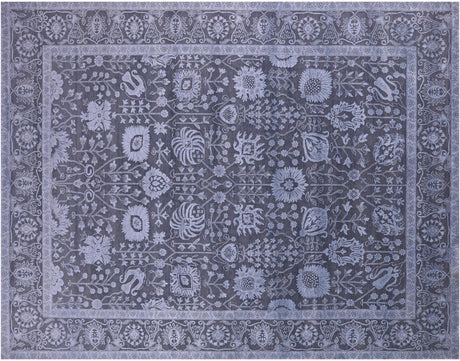 Wool & Silk Persian Tabriz Hand Knotted Rug - Manhattan Rugs