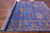 Blue 9' 1" X 12' 1" Wool & Silk Persian Tabriz Handmade Rug - Q15536