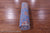 Blue 9' 1" X 12' 1" Wool & Silk Persian Tabriz Handmade Rug - Q15536