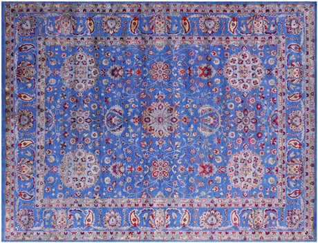 Wool & Silk Persian Tabriz Handmade Rug - Manhattan Rugs