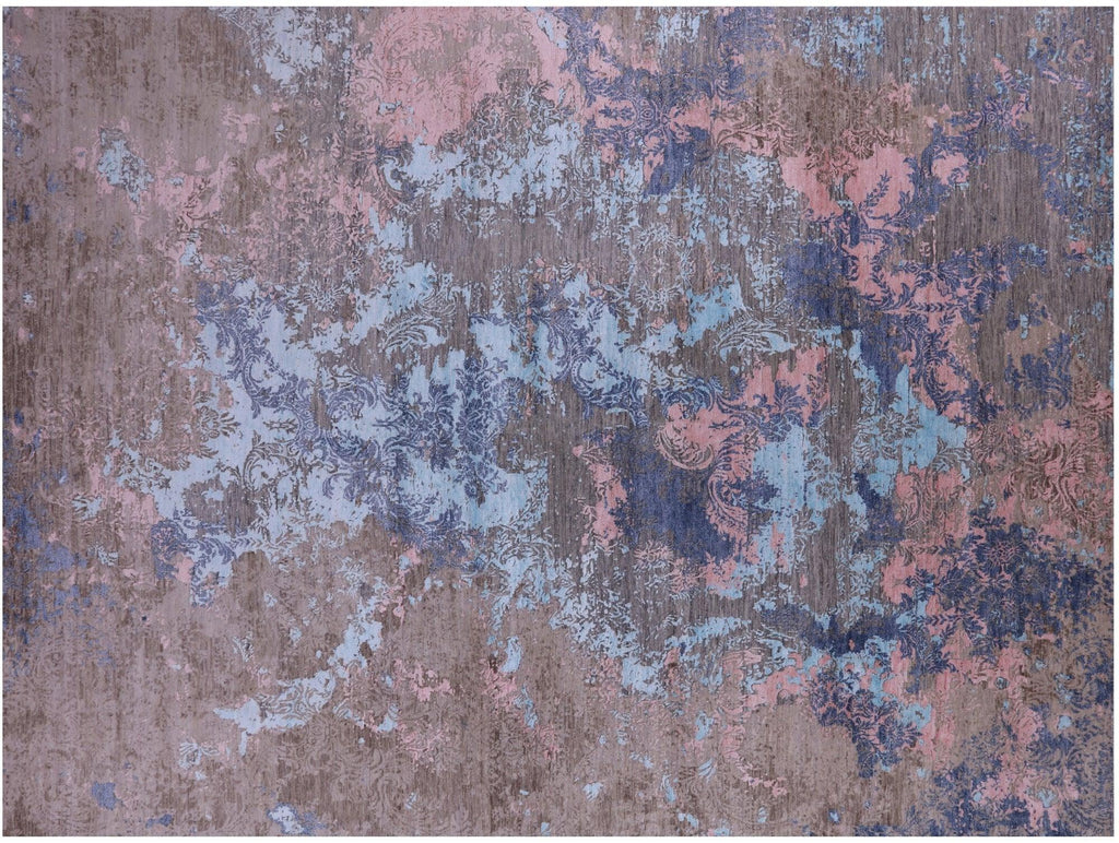 Modern Handmade Wool & Silk Rug - Manhattan Rugs