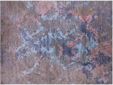 Modern Handmade Wool & Silk Rug - Manhattan Rugs