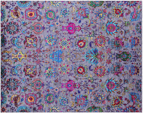 Persian Tabriz Wool & Silk Handmade Rug - Manhattan Rugs