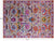 Persian Sickle Leaf Design Hand Knotted Wool & Silk Rug - Manhattan Rugs