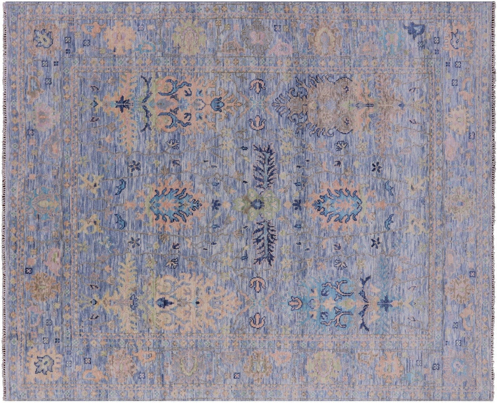 Turkish Oushak Handmade Wool Rug - Manhattan Rugs