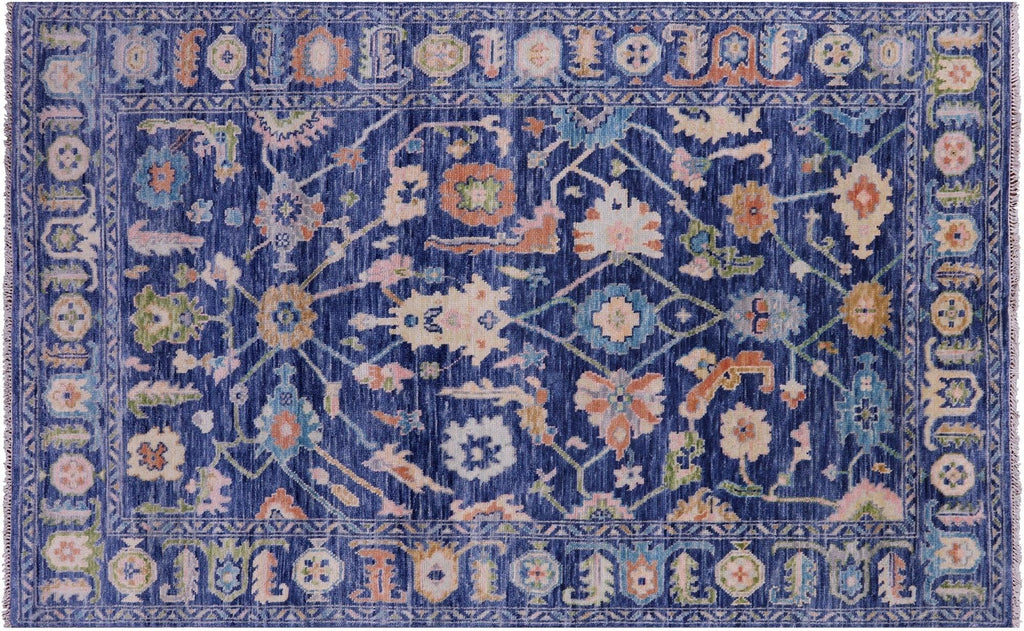 Handmade Turkish Oushak Wool Rug - Manhattan Rugs