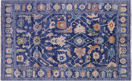 Handmade Turkish Oushak Wool Rug - Manhattan Rugs