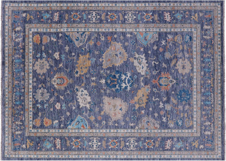 Hand Knotted Turkish Oushak Wool Rug - Manhattan Rugs
